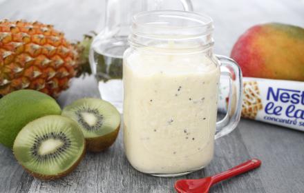 Smoothie glacé fruits exotiques