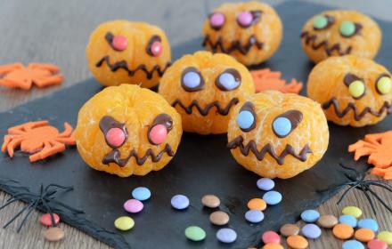 Clementines d'Halloween