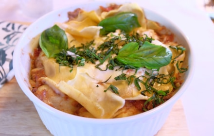 Lasagnes au Cookeo