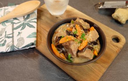 Blanquette de veau asiatique