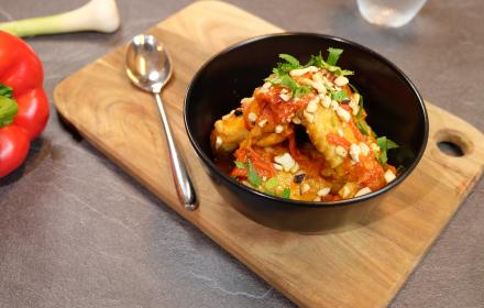 Poulet basquaise asiatique