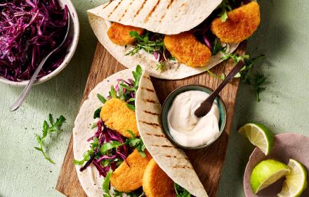 Vegan Nuggets Wrap
