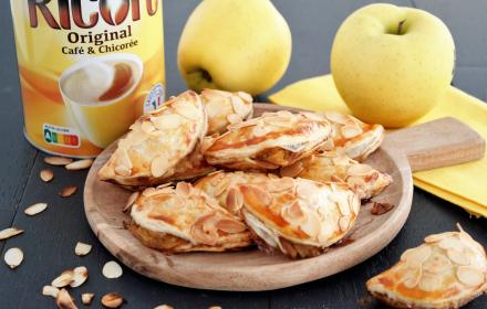 Mini chaussons pomme orange amande