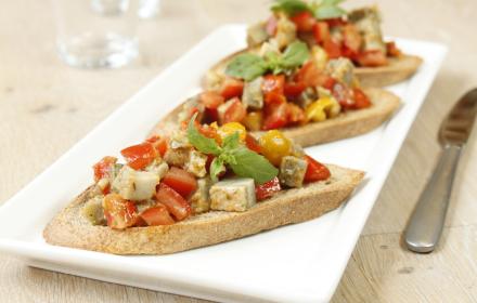 Bruschetta à l'artichaut