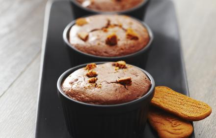 Soufflés choco pomme speculoos (pas avant juin 2011)
