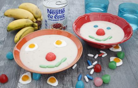 Soupe banane déguisée