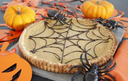Pumpkin pie d'halloween