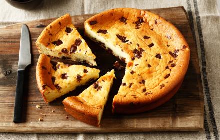 Gâteau au yaourt facile aux pépites de chocolat