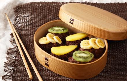 Sushis sucrés choco fruits
