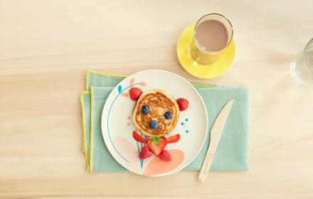 Crêpe aux fruits frais