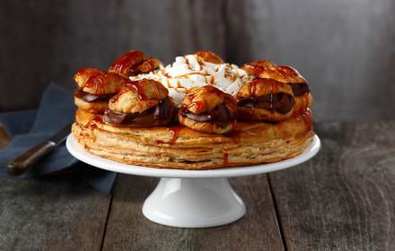 Gâteau Saint Honoré au chocolat