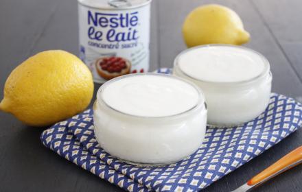 Petits pots de crème au citron