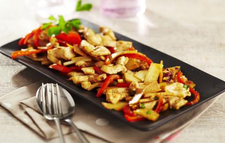 Emince de poulet aux pousses de bambou