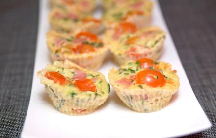 Clafoutis express de legumes au jambon ( pas avant juin 2007)