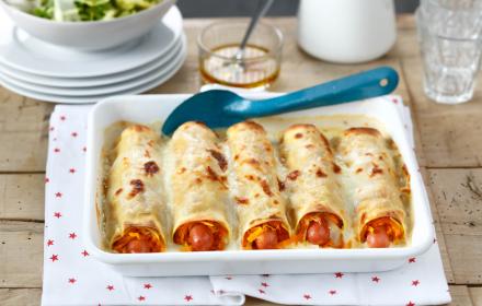Cannellonis Knacki carottes