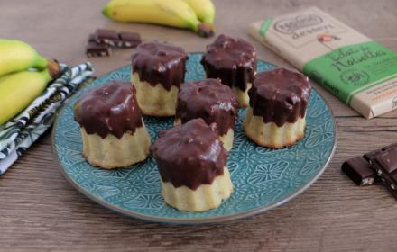 Cannelés banane chocolat