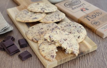 Cookies au beurre salé et chocolat