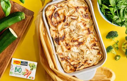 Green lasagne