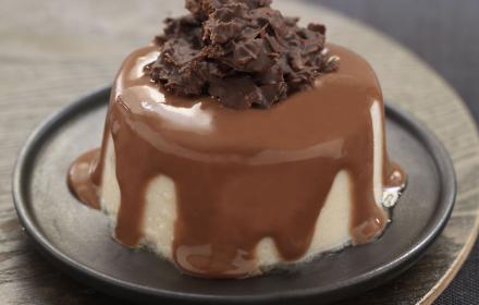 Mousseux de poires et croustillants au chocolat