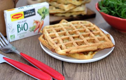 Gaufres aux légumes
