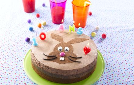 Gâteau d'anniversaire croustifondant Nesquik