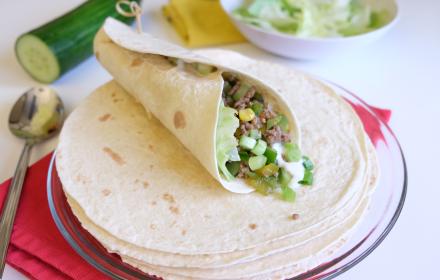 Wraps légers mexicains