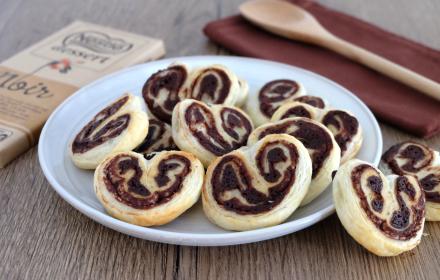 Palmiers au chocolat