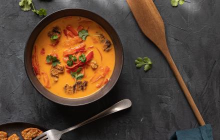 Soupe coco curry