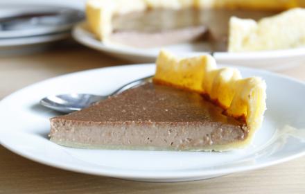 Flan praline