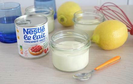 Crème express au citron