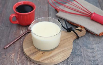Mousse au chocolat blanc