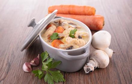 Blanquette rapide de poulet