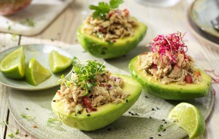 Avocats farcis au Vuna®