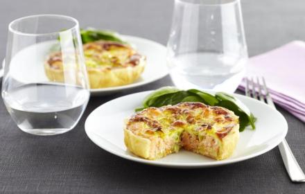 Quiche au saumon