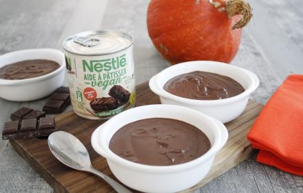 Petites crèmes choco potimarron vegan
