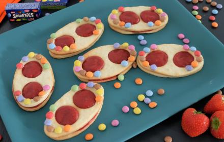 Loups fraises Smarties