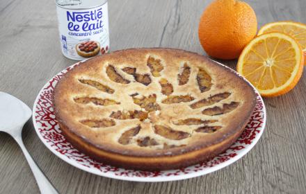 Amandine aux oranges caramelisées