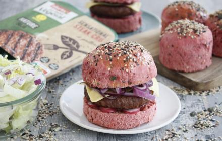 Burger végétal à la bettervave