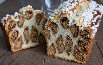 Léopard cake