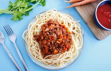 Spaghettis bolo tradi