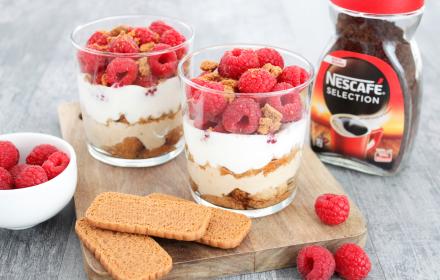 Tiramisu framboises speculoos