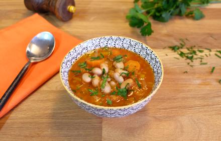 Soupe de légumes à la grecque