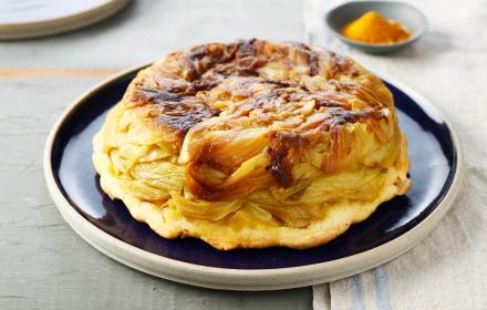 Tarte tatin au fenouil