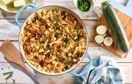 One pot pasta jambon fromage