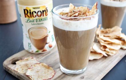 Ricoré et chips au sucre de coco