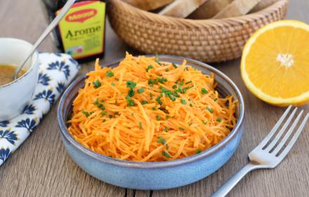 Salade de carottes à l'orange