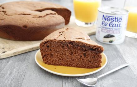Gateau chocolat sans lactose