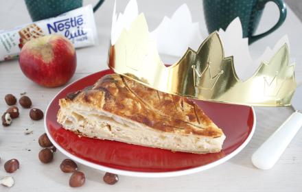 Galettes des rois pomme noisettes au lait concentré