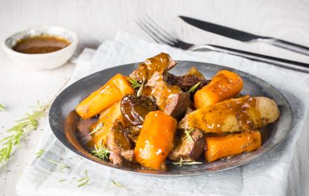 Tajine boeuf carotte pruneaux Cookeo