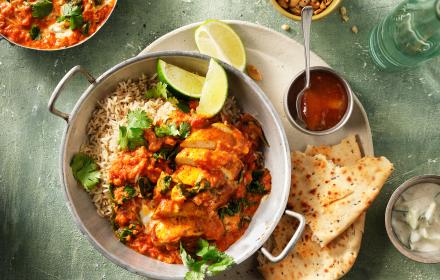 Vegan Tikka Masala with Spinach